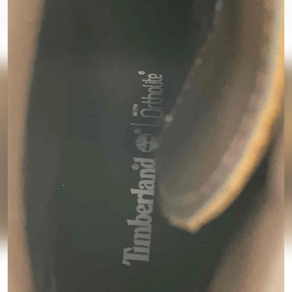 Like New!! Timberland Heeled Lace Up Boots Womens Size 7 - Picture 8 of 10